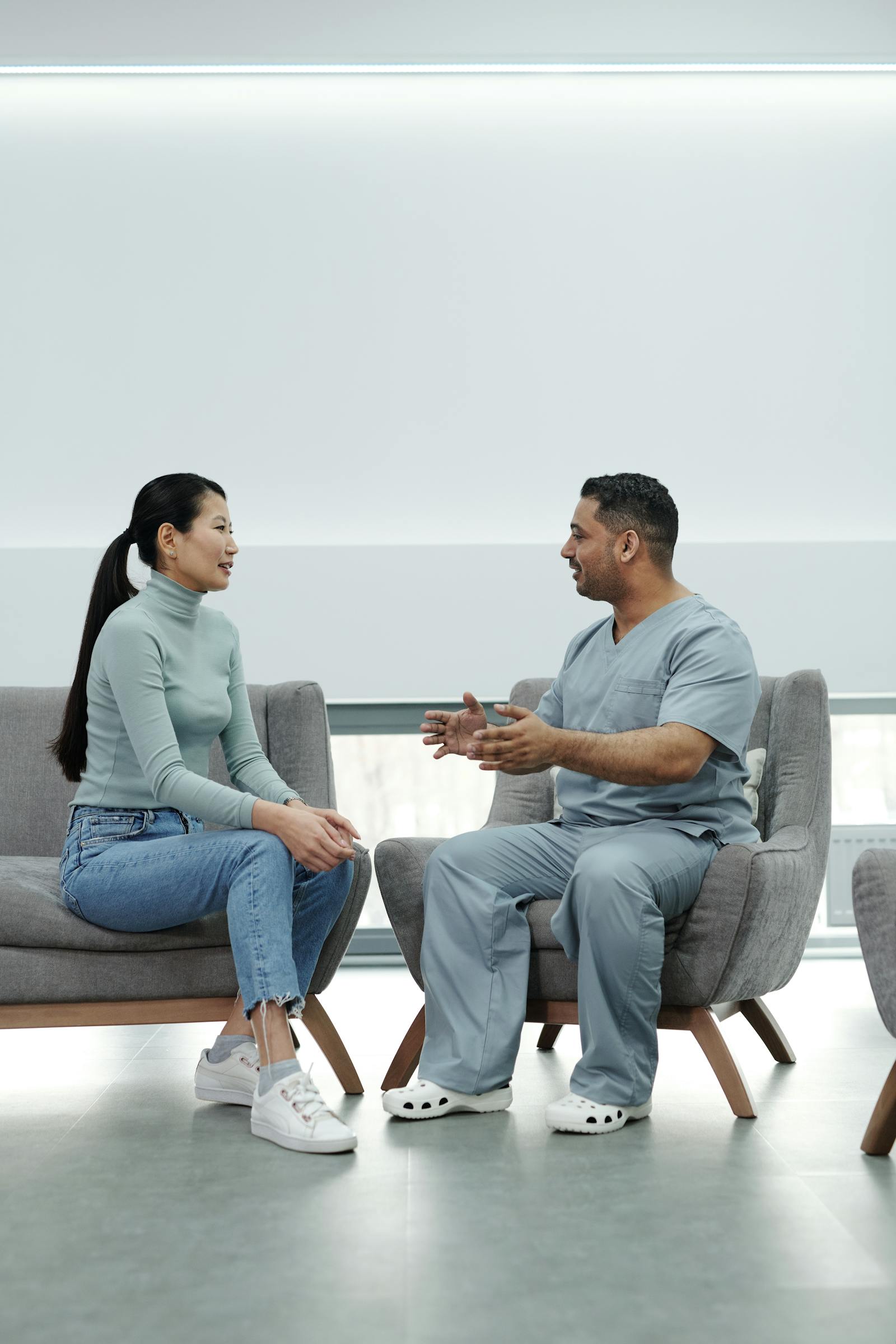 Consultation at the clinic — direct doctor-led care